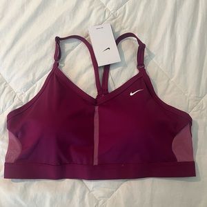 Nike purple sports bra